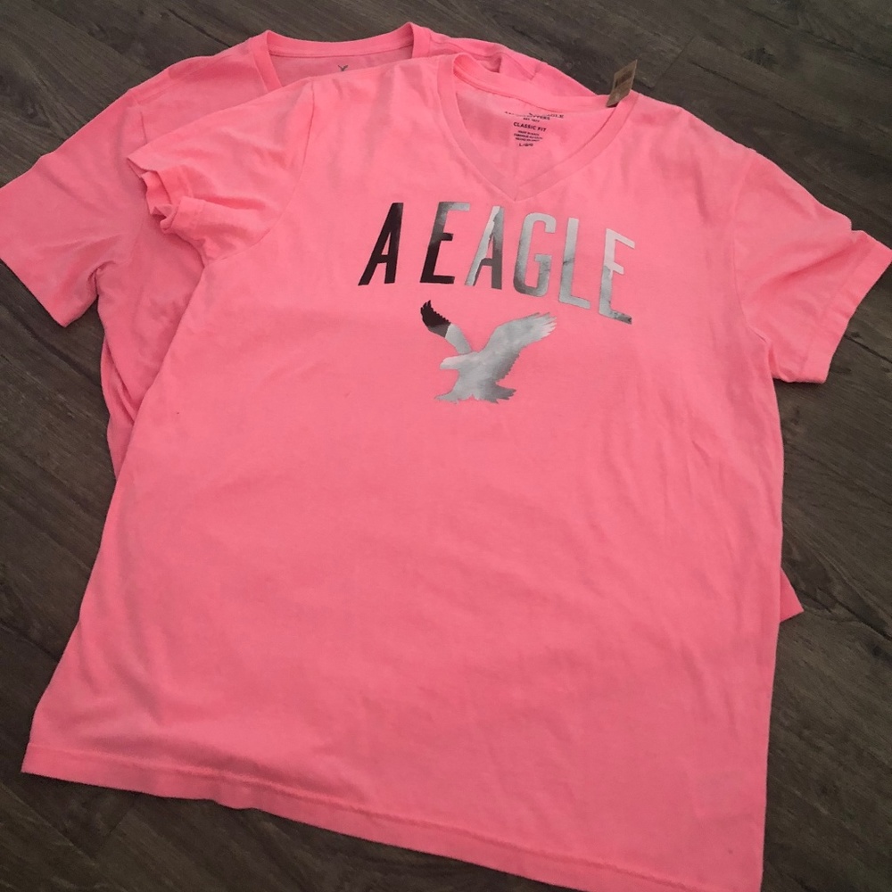 2 MEN'S AMERICAN EAGLE TSHIRTS